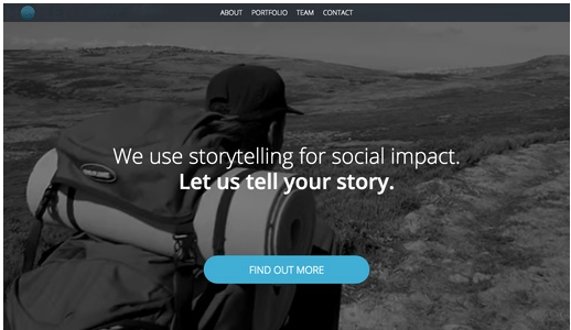 Man with a backpack Man with a backpack